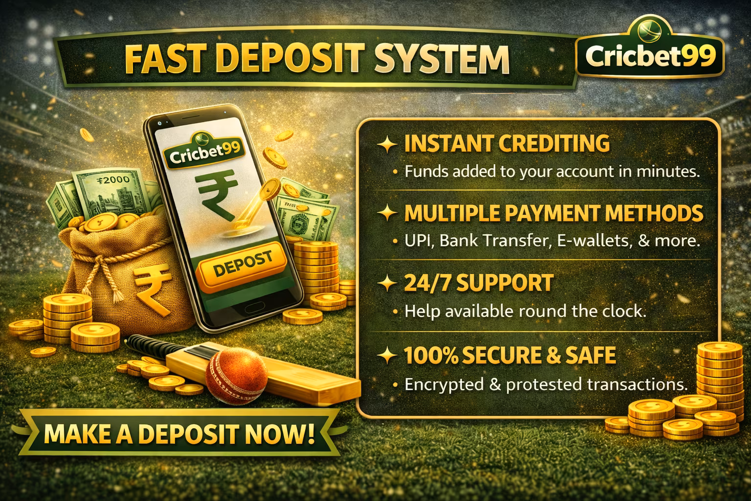 Fast Deposit system